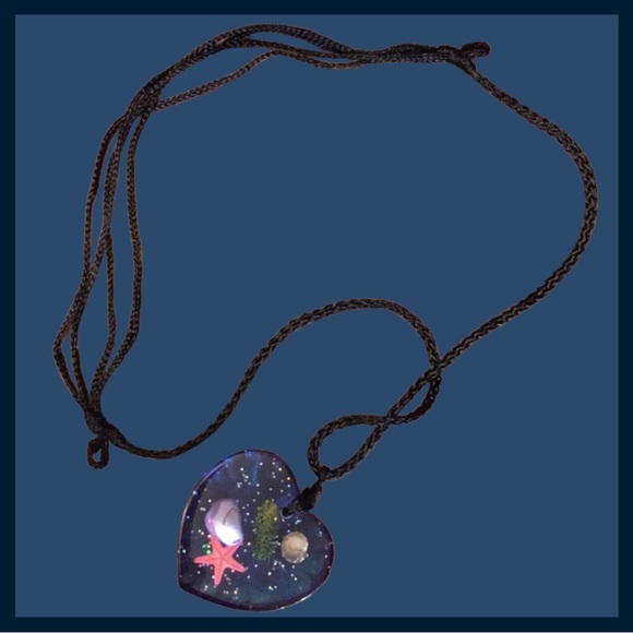 Ocean Heart Necklace - Picture 7 of 13